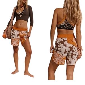 FP Movement Prime Time Shorts from Free People, retro-inspired bohem, XS, NWOT